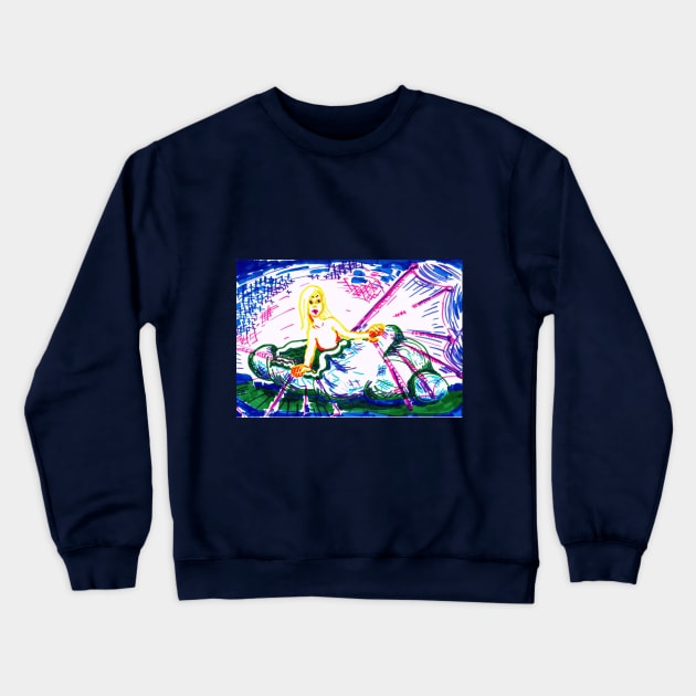 Cocoon Crewneck Sweatshirt by Hajarsdeco